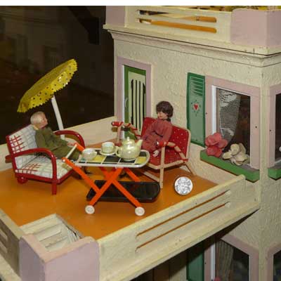 Haus Helga, Holzspielwarenfabrik Albin Schönherr, Niederlauterstein/Erzgebirge, DDR