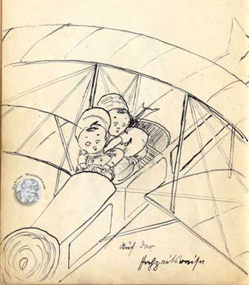 antikes Poesielalbum 20er bis 40er Jahre