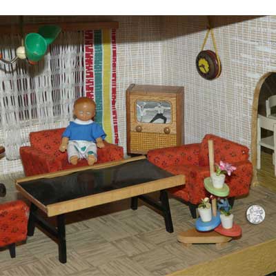 Puppenhaus von Moritz Gottschalk, DDR, 1966