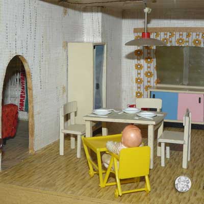Puppenhaus von Moritz Gottschalk, DDR, 1966