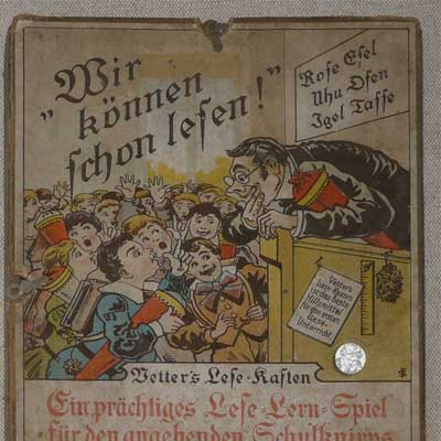 Ausstellung zur Schulgeschichte, Dorfschule Schloss Blankenhain