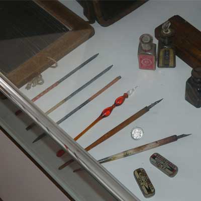 Ausstellung zur Schulgeschichte, Dorfschule Schloss Blankenhain