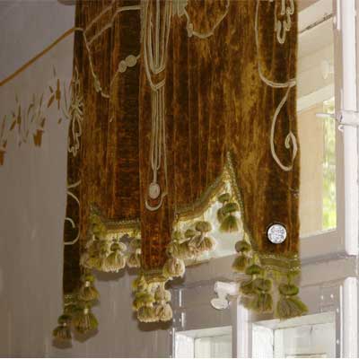 Wohnzimmer Lehrerwohnung um 1900, Dorfschule Schloss Blankenhain