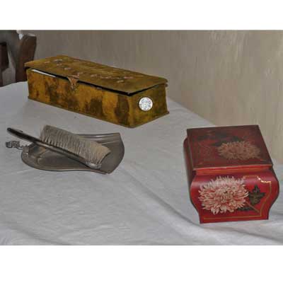 Wohnzimmer Lehrerwohnung um 1900, Dorfschule Schloss Blankenhain