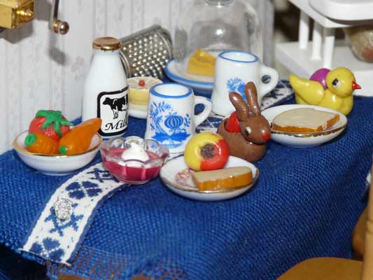 Omis Reich - die Küche, Zimmer unten rechts