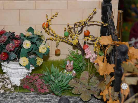 Der Garten vom Burghley Basement