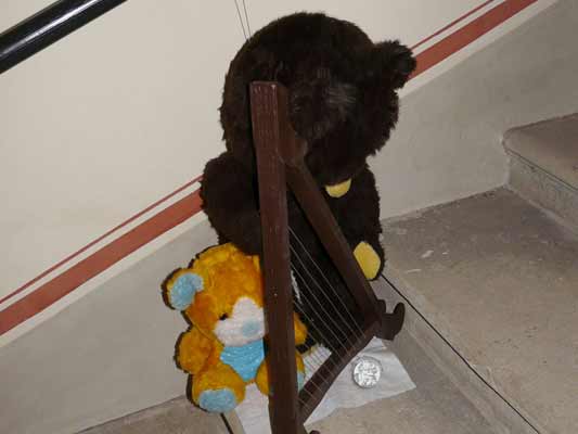 Im Schloss, da sind die Bären los