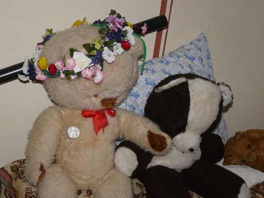 Im Schloss, da sind die Bären los