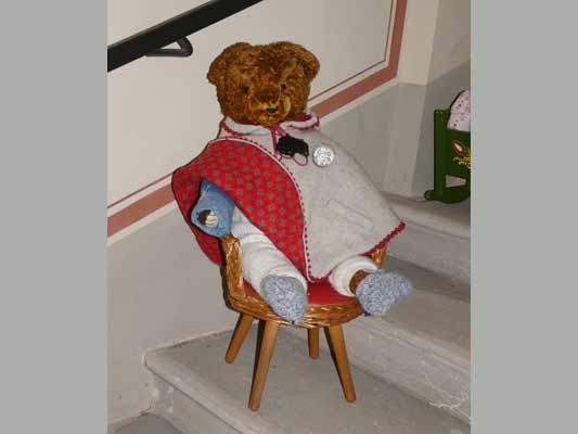 Im Schloss, da sind die Bären los