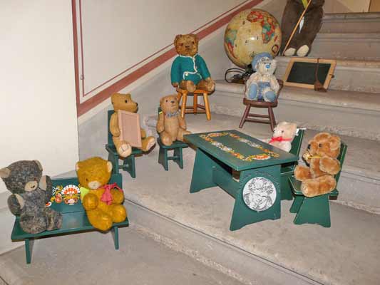 Im Schloss, da sind die Bären los