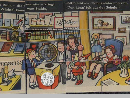 DDR - Spiel Wichtels Fahrt zur Leipziger Messe