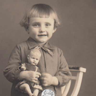 Fotopostkarte von 1925