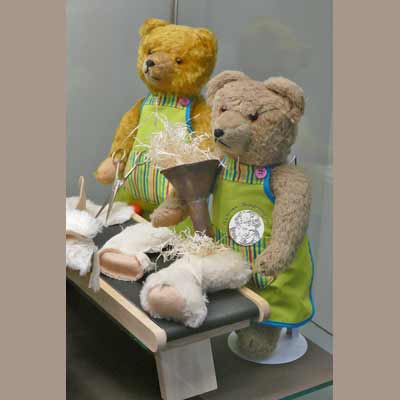 Mit Teddy durchs Dresdner Spielzeugland