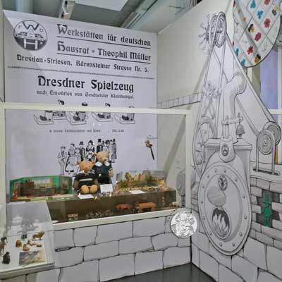 Mit Teddy durchs Dresdner Spielzeugland