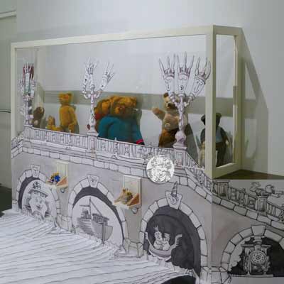 Zeichnungen Holger Friebel, Teddies 20er - 60er Jahre