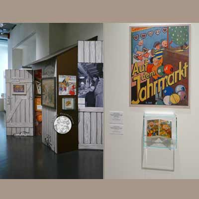 Jahrmarktsbude Zeichnung Holger Friebel