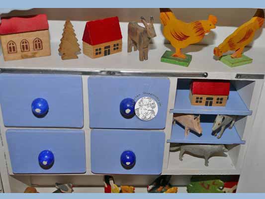 Spielzeugladen, Klappkaufladen 20er Jahre