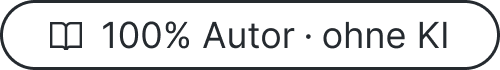 100 Prozent Autor ohne KI