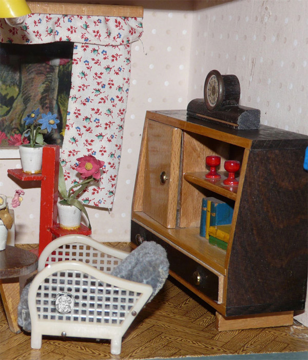 Moritz Gottschalk  Puppenhaus 50er Jahre DDR