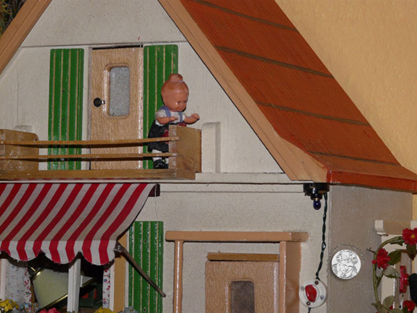 Moritz Gottschalk  Puppenhaus 50er Jahre DDR