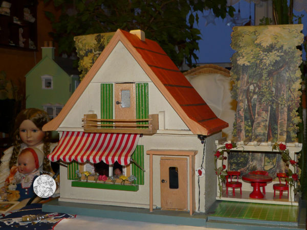 Moritz Gottschalk  Puppenhaus 50er Jahre DDR