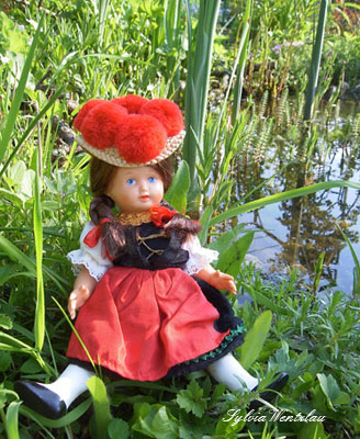 Schildkröt Trachtenpuppe