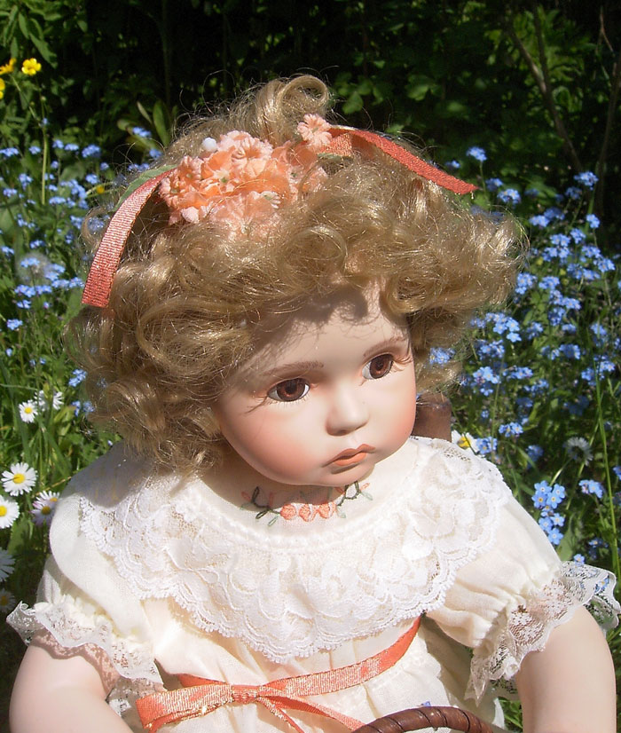 Künstlerpuppe Julia von Ann Timmerman