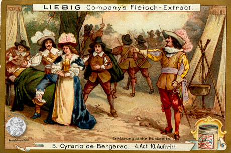Liebig-Serie Cyrano de Bergerac