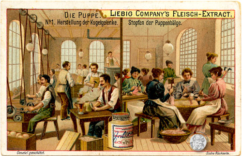 Liebig-Serie die Puppe