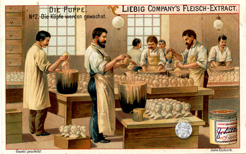 Liebig-Serie  die Puppe