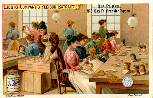 Liebig-Serie  die Puppe