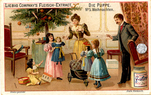 Liebig-Serie  die Puppe