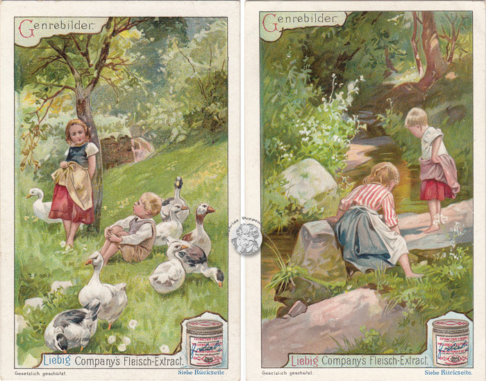 Liebig-Serie Genrebilder