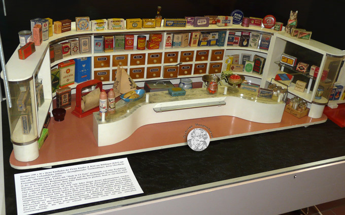 Spielzeug-Kaufläden der 50er- und 60er Jahre