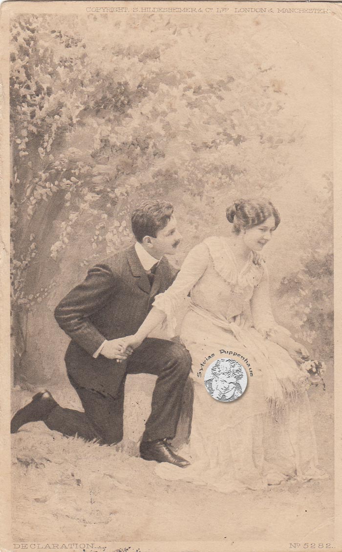 antike Postkarte