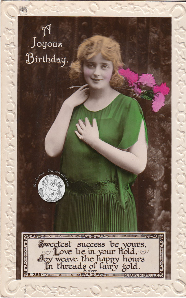 Postkarte von 1923