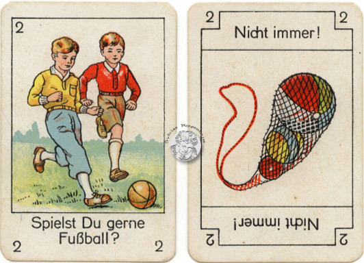 Frag- und Antwort-Spiel 30er Jahre