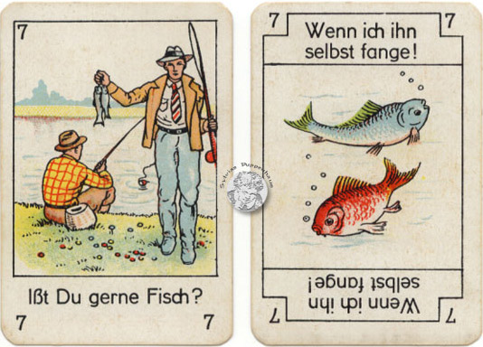 Frag- und Antwort-Spiel 30er Jahre