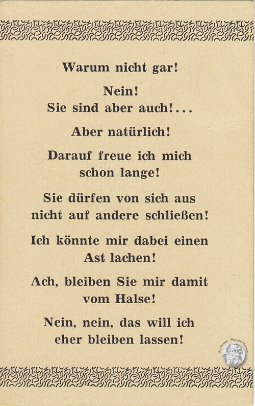 Lustiges Frage- und Antwort-Spiel