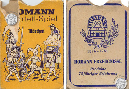 HOMANN Quartett-Spiel Märchen