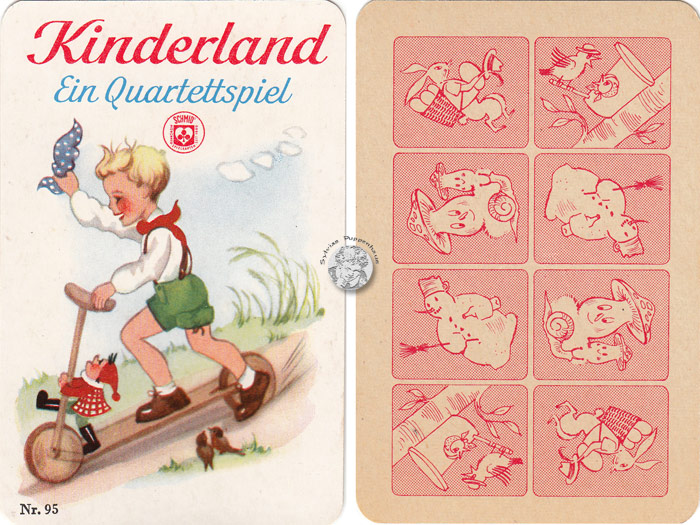 Kinderland ein Quartettspiel