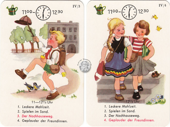 Kinderland ein Quartettspiel
