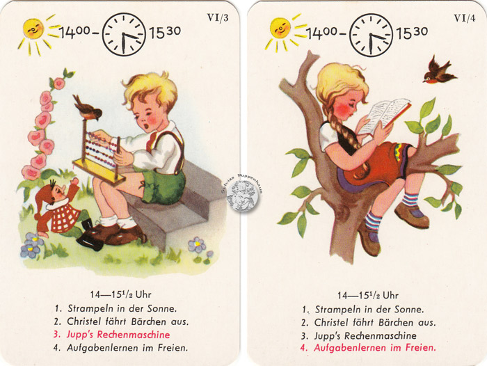 Kinderland ein Quartettspiel