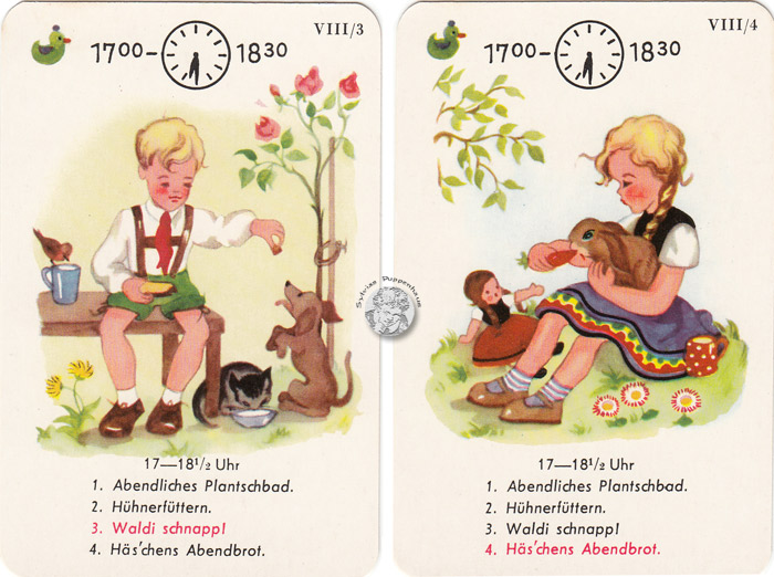 Kinderland ein Quartettspiel