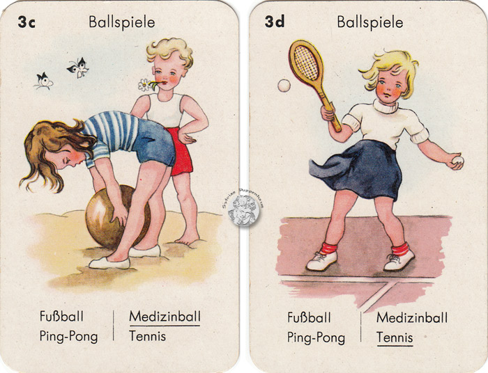 Spiel und Sport Quartettspiel 50er Jahre