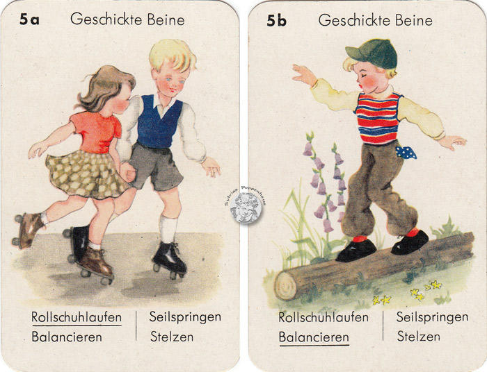 Spiel und Sport Quartettspiel 50er Jahre