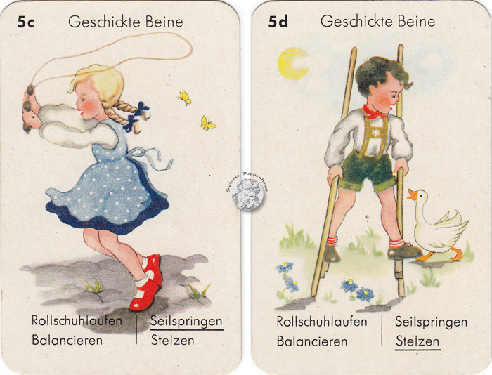 Spiel und Sport Quartettspiel 50er Jahre
