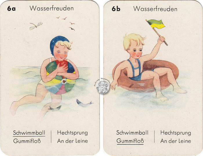 Spiel und Sport Quartettspiel 50er Jahre