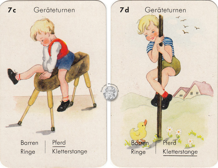 Spiel und Sport Quartettspiel 50er Jahre