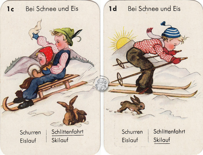 Spiel und Sport Quartettspiel 50er Jahre